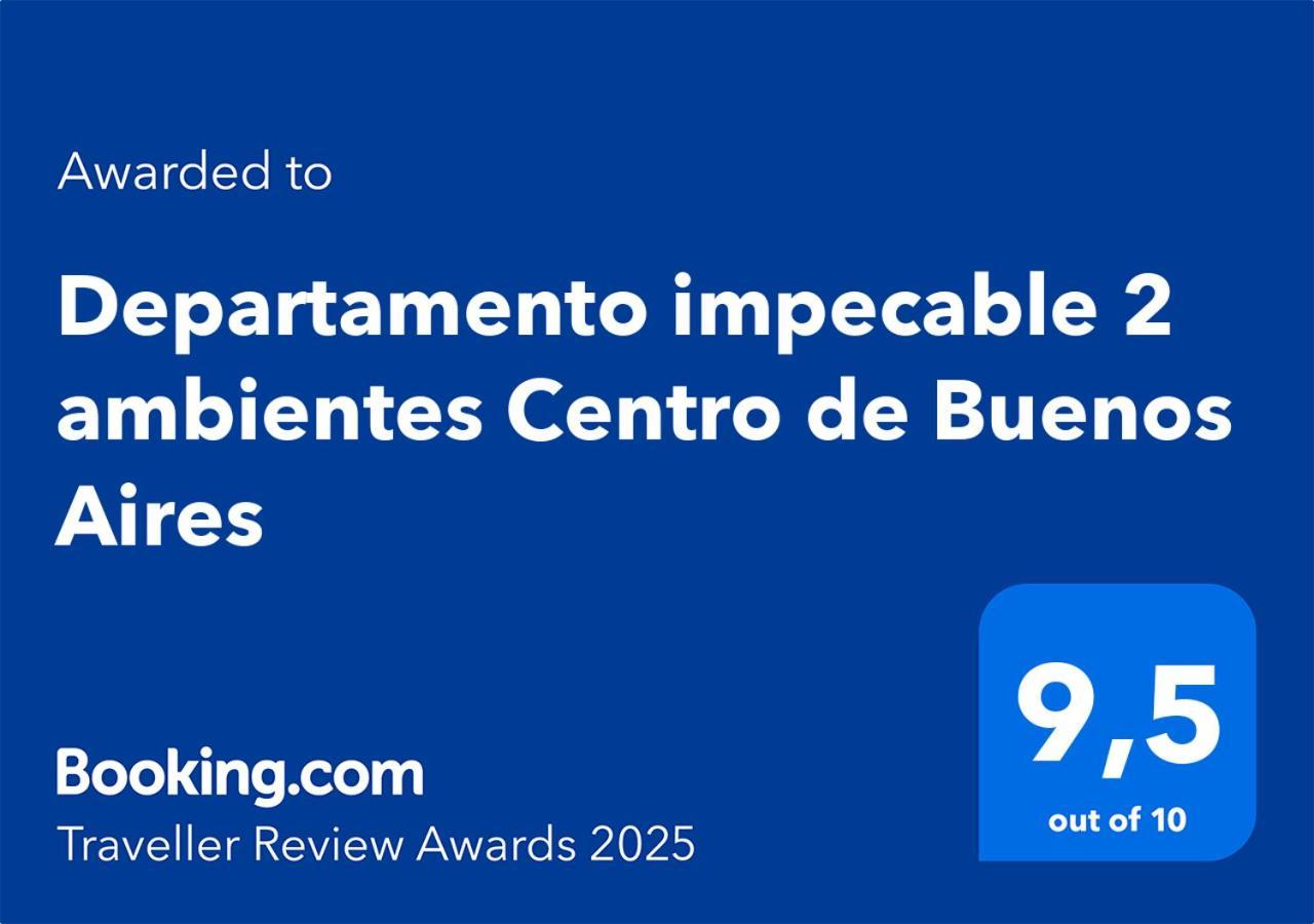 Departamento Impecable 2 Ambientes Centro De Buenos Airesアパートメント エクステリア 写真